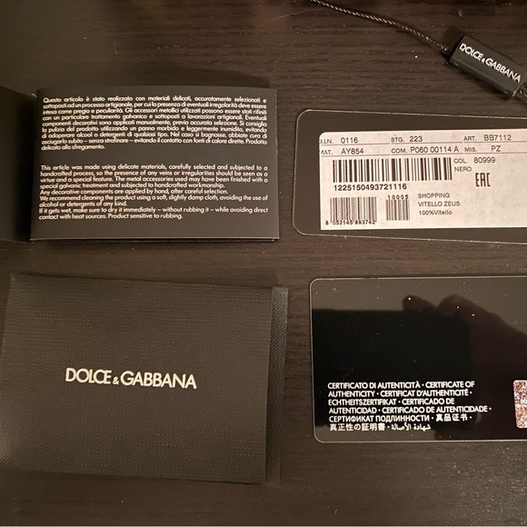 *SOLD* Authentic - Dolce and Gabbana - Small Fefe Shopper Tote - Picture 7 of 8